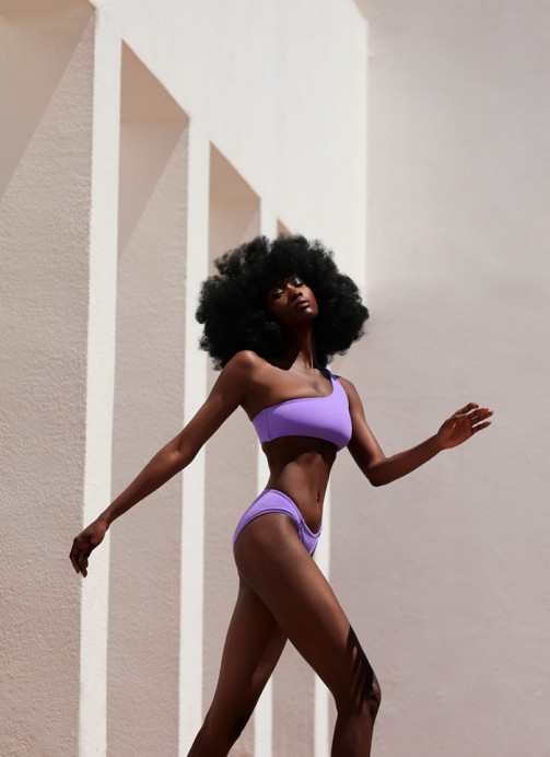 Bush Tek Omuz Bikini Takımı