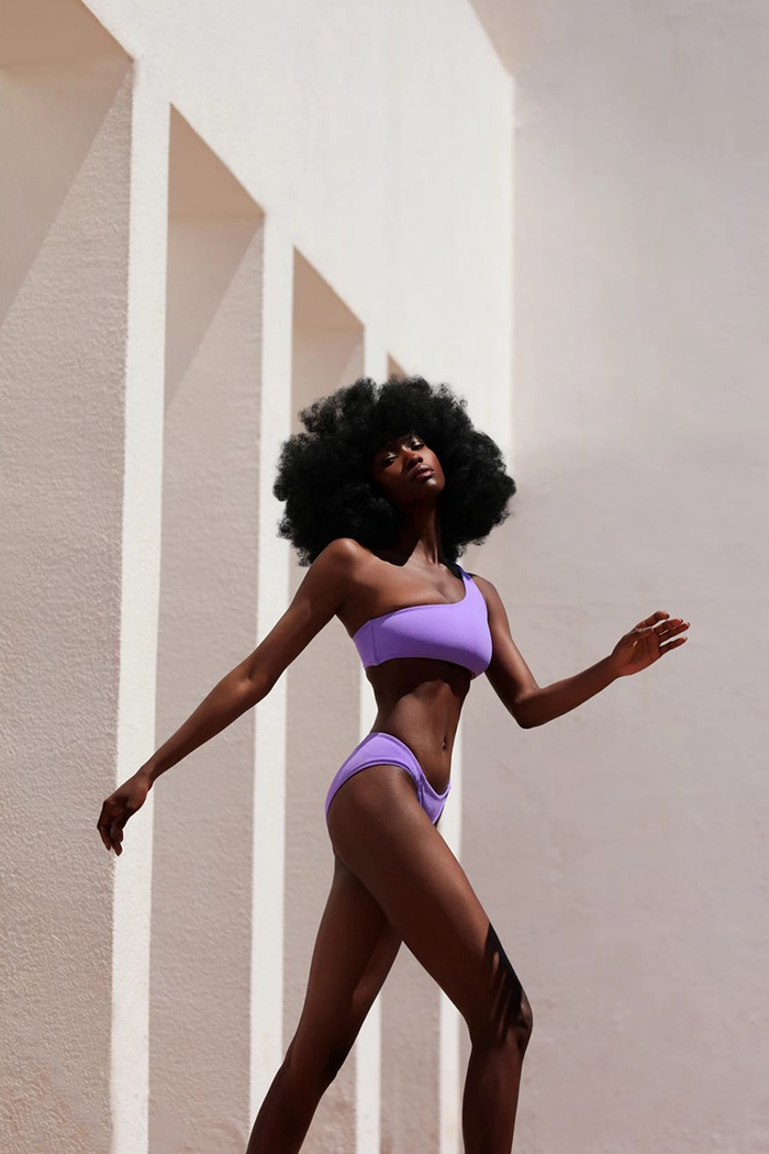 Bush Tek Omuz Bikini Takımı