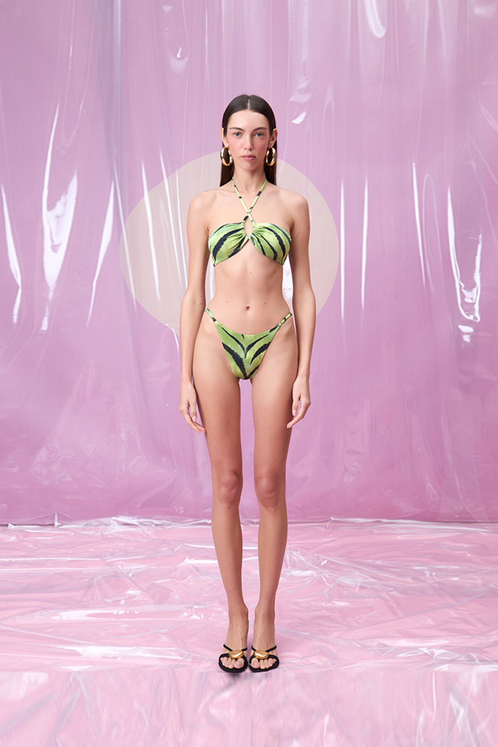 NERISSA BOYUNDAN BAGLAMALI STRAPLEZ BIKINI TAKIMI