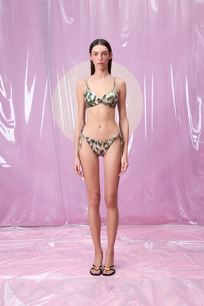 PETALIA BRUSHED EMERALD BIKINI TAKIMI
