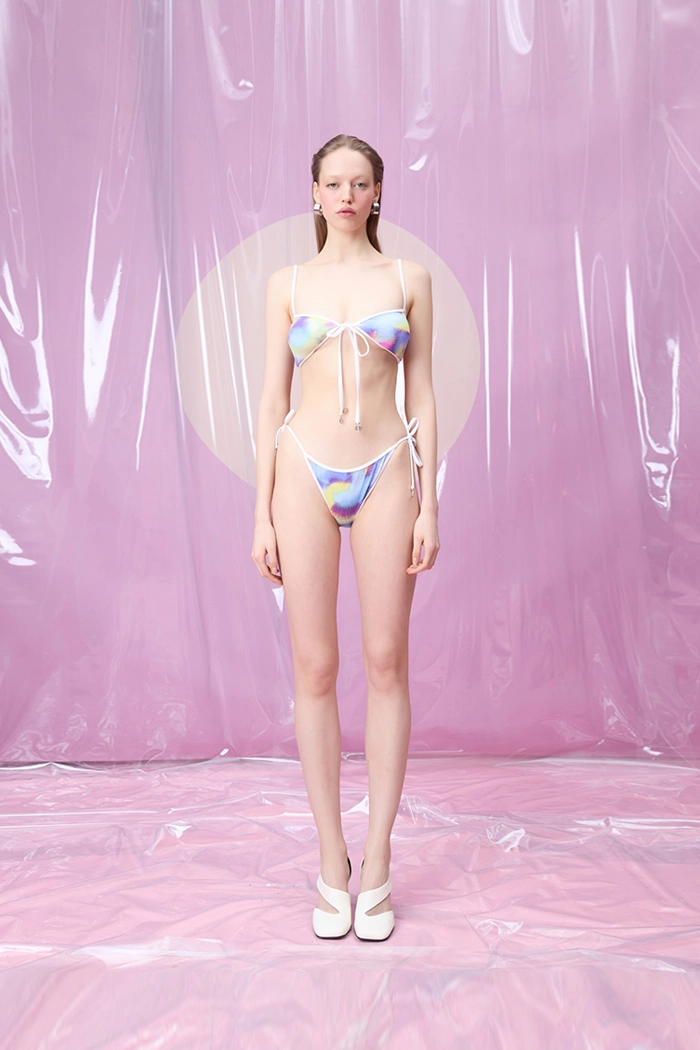 SOLEIA DREAM WHIRL BAGLAMA DETAYLI STRAPLEZ BIKINI TAKIMI